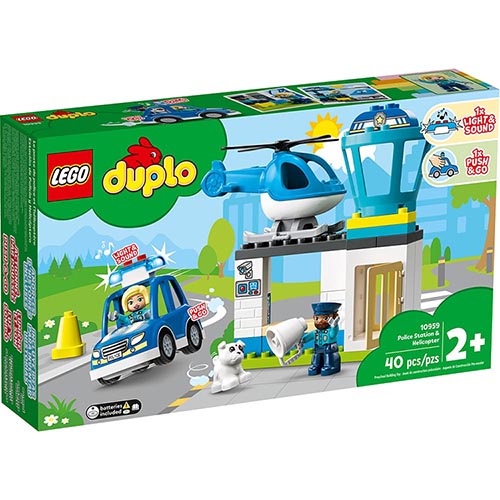 LEGO樂高 LT10959 警察局與直升機 2022_Duplo 得寶系列