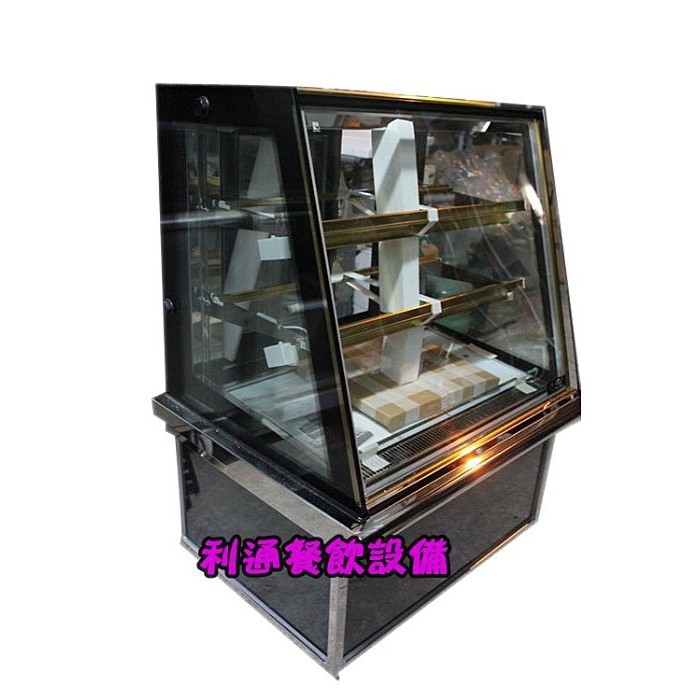 《利通餐飲設備》瑞興 3尺落地型蛋糕櫃 3尺蛋糕櫃 斜玻璃 多彩 展示冰箱--請詢價