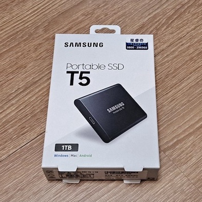 【保固內】SAMSUNG 三星 T5 1TB USB3.1 移動固態硬碟 附購買證明