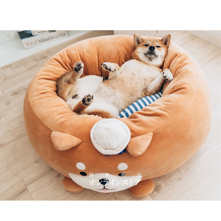 【現貨，柴犬柯基造型😍萌感大提升】赫本商店寵物睡墊 床 寵物墊 寵物睡床 狗窩 床墊 中大型犬 加厚 寵物窩 寵物用品