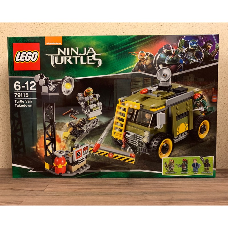  LEGO 79115 Turtle Van Takedown 忍者龜