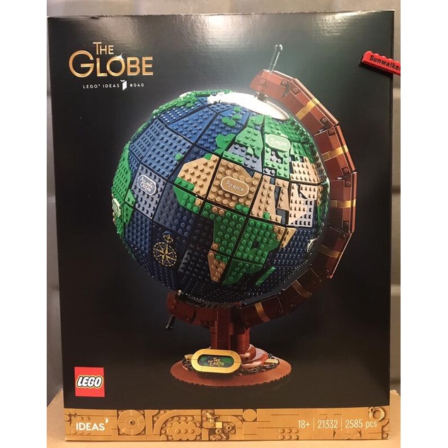 【積木2010】樂高 LEGO 21332 地球儀 / IDEAS The Globe 全新未拆