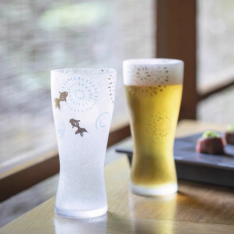 《茉莉餐具》🔥滿額免運🔥aderia 石塚硝子 日本製 對杯組 禮盒 波千鳥 雪兔 花火 水杯 玻璃杯 啤酒杯