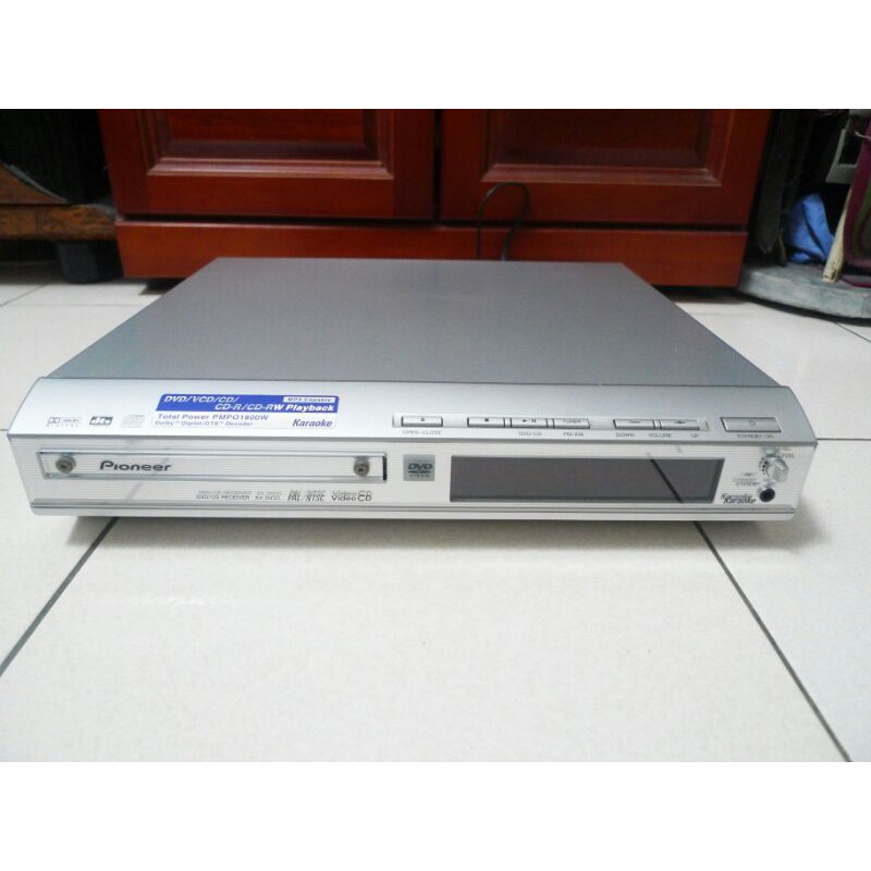 Pioneer XV-DV33 DVD/CD/アンプ 電源スイッチ取れ 動作良好