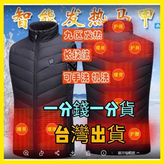 寒流必備 可水洗智慧發熱背心 羽絨背心
