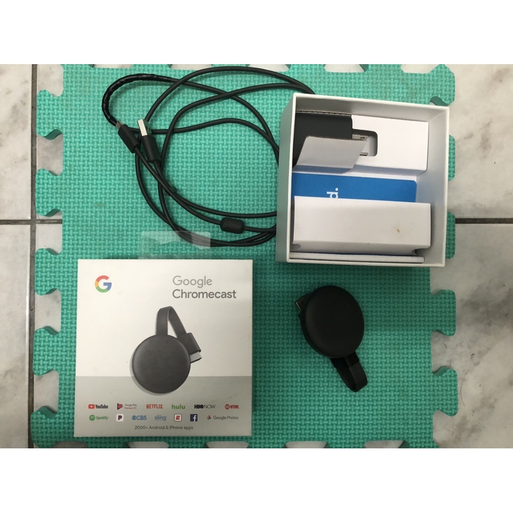 Chromecast 3 HDMI 媒體串流播放器