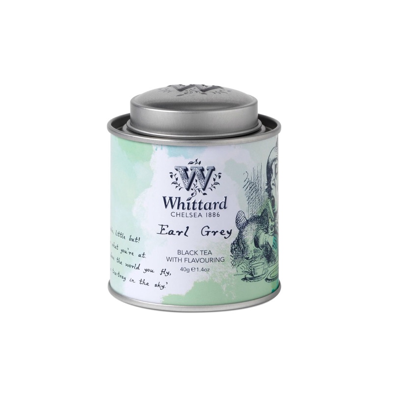 英國 Whittard earl gray Alice in wonderland mini candy 茶葉 罐裝