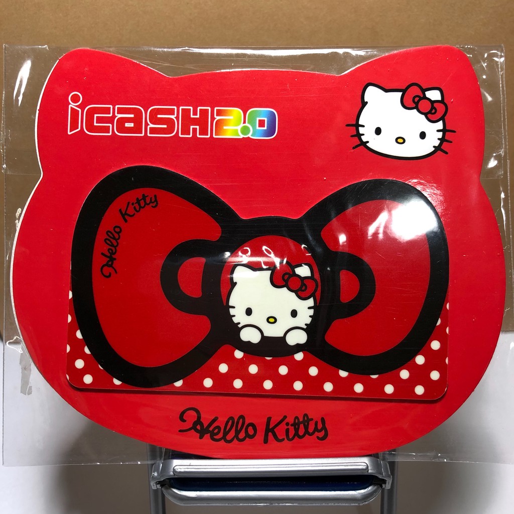 Hello Kitty 凱蒂貓 蝴蝶結 經典紅 icash2.0