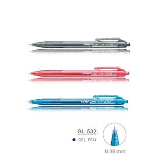 雄獅 GL-532 自動中性筆(0.38mm) / GL-533 速乾中性筆 (0.7mm)