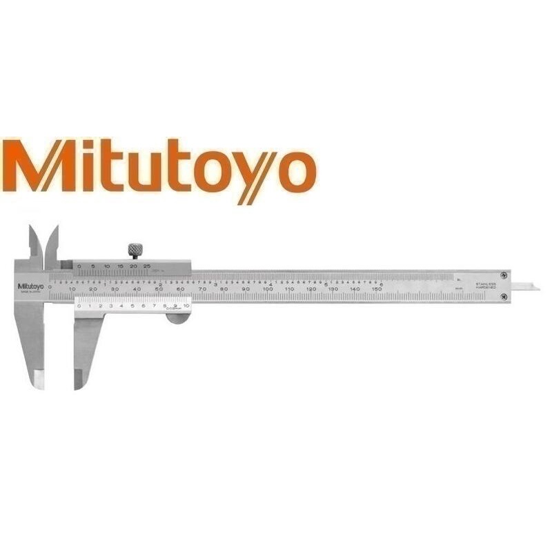 日本製 mitutoyo 三豐 游標卡尺 6 (530-104) 解析度:0.05mm