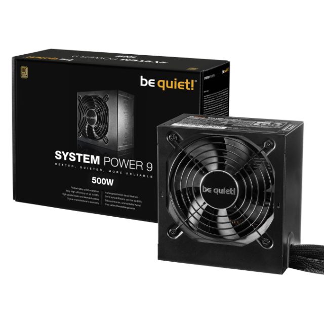 be quiet system power 9 500w