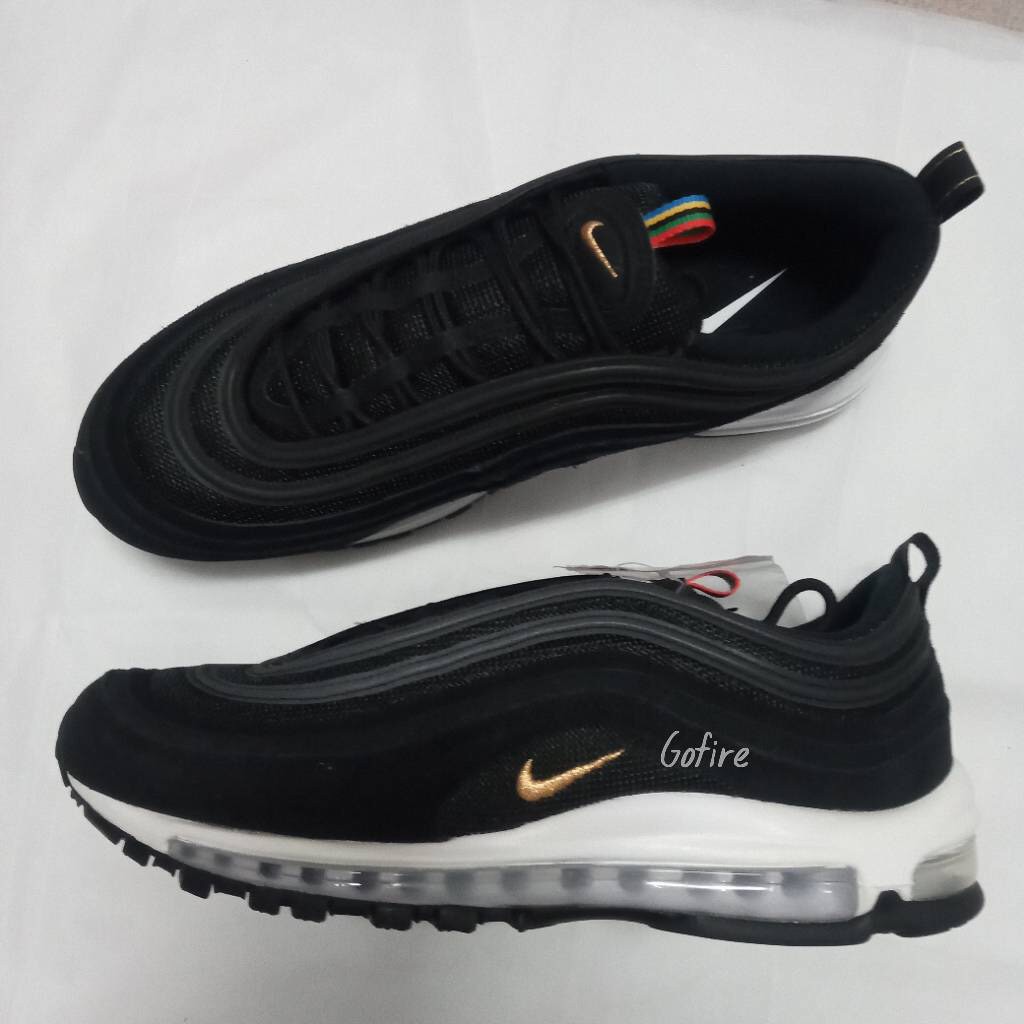 NIKE AIR MAX 97 QS 黑白 氣墊休閒鞋 CI3708-001