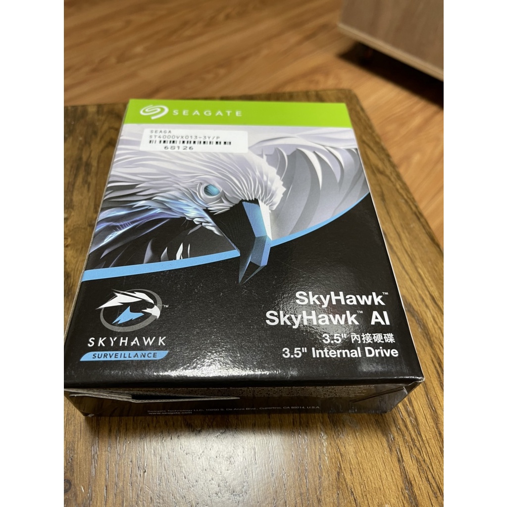 Seagate【SkyHawk】4TB 3.5吋監控硬碟 (ST4000VX013)