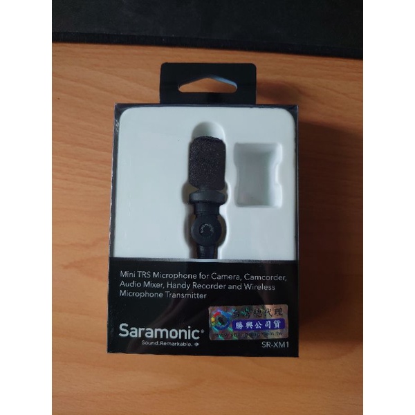 Saramonic 楓笛 迷你收音麥克風 SR-XM1 二手 九九成新