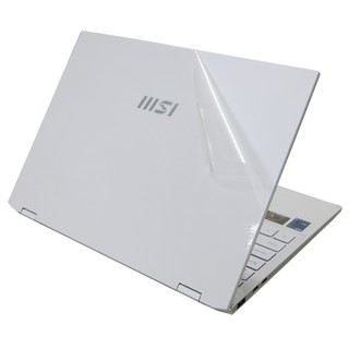 【Ez】MSI Summit E13 Flip Evo A11MT 透明菱格紋 機身貼 (含上蓋貼、鍵盤週圍貼、底部貼)