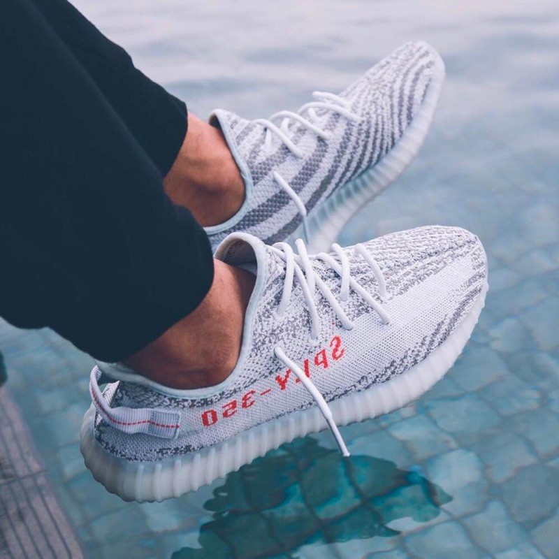 blue tint yeezy 350