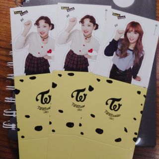 TWICE 官方 娜璉 MOMO 小卡 立卡 敲卡 KNOCK KNOCK