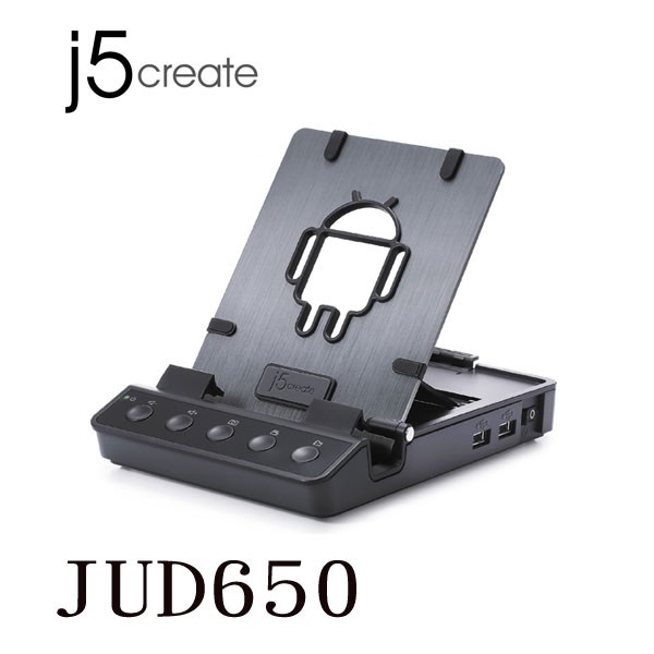 【3CTOWN】含稅  j5 create JUD650 安卓 手機 平板 多功能擴充基座 畫面同步螢幕 外接鍵盤 滑鼠