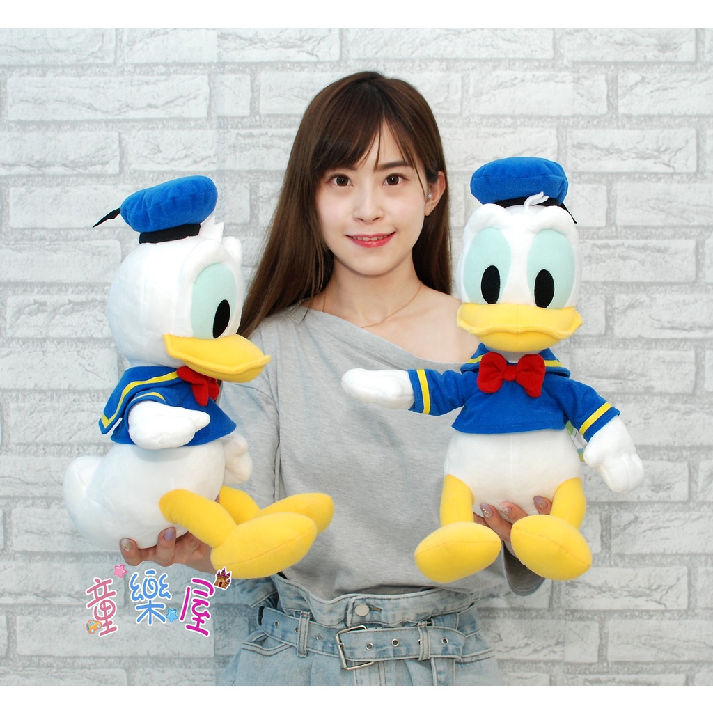 童樂屋 唐老鴨娃娃 正版迪士尼 唐老鴨玩偶 Disney唐老鴨絨毛玩偶 唐老鴨娃娃 情人節禮物 交換禮物