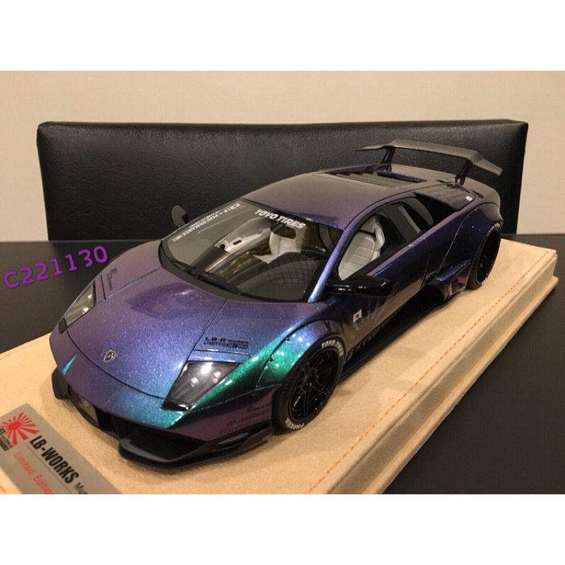 1 18 Lb Works Lamborghini Murcielago Liberty Walk 大牛寬體變色龍 蝦皮購物