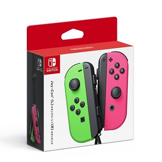 【Ecup 生活娛樂】NS Switch Joy-Con 控制器 (霓虹綠/霓虹粉)《臺灣公司貨》
