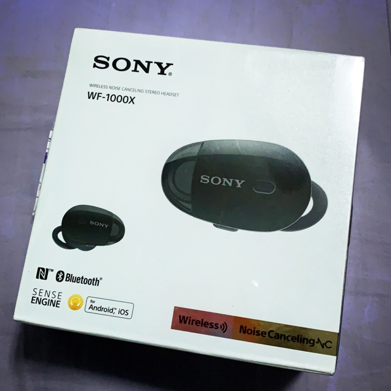【SONY 索尼】WF-1000X 真無線藍芽降噪個人化耳機（現貨）