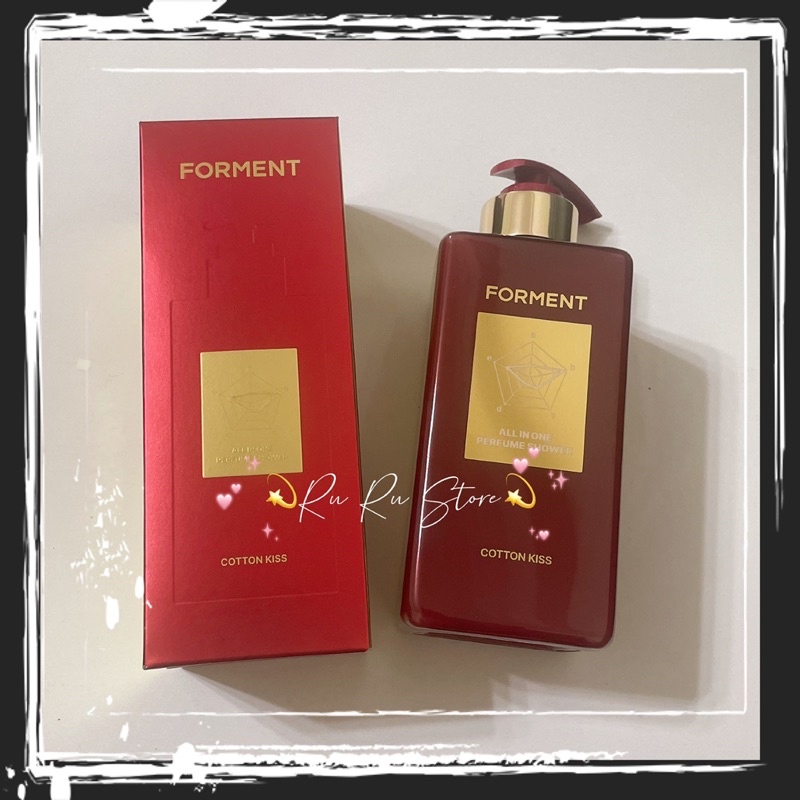 ✨FORMENT✨4合1 男士香水沐浴乳-惡魔之吻500ml