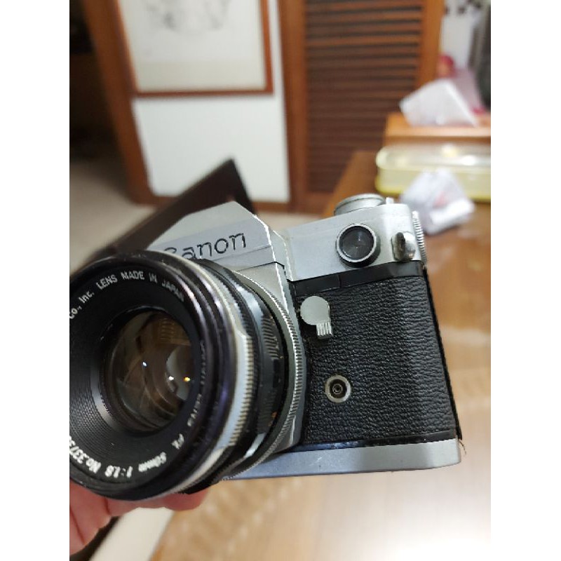 Canon FX + FL 50mm F1.8 一機一鏡