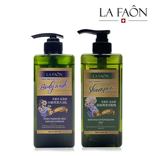 LA FAON 萊慕思 草本香氛潤澤洗沐組