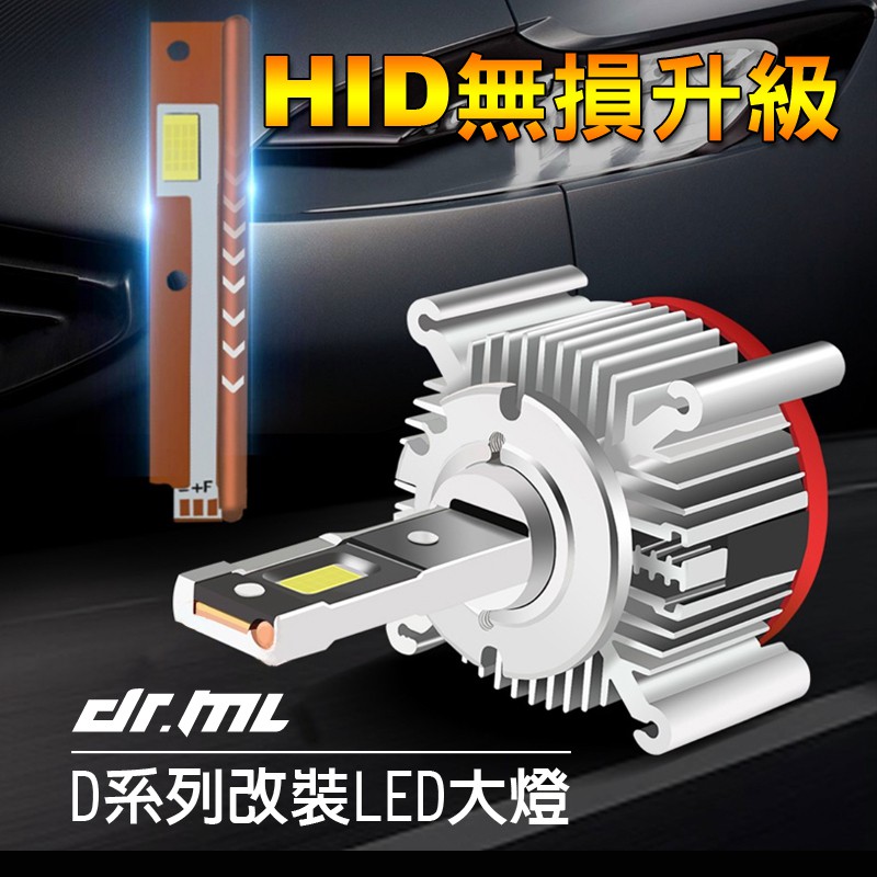 【新品】HID升級LED大燈 免驗車 氙氣頭燈 改裝 LED頭燈 LED大燈 超白光