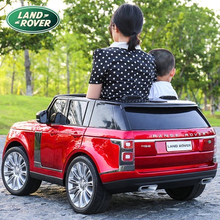 路虎兒童電動汽車可坐雙人小孩四輪超大越野大人遙控玩具車可坐