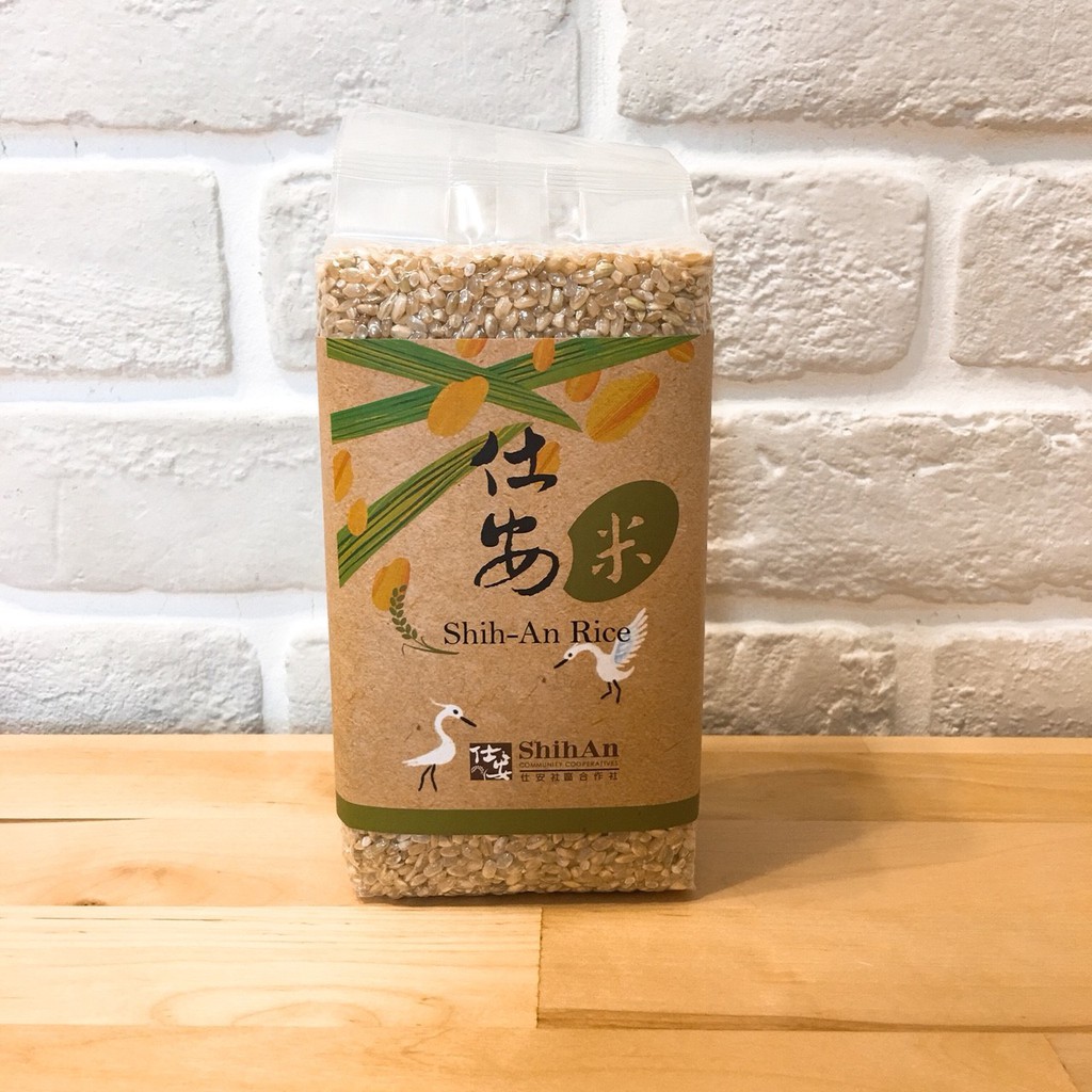仕安社區合作社 仕代平安米 糙米 600g 有機轉型期 蝦皮購物