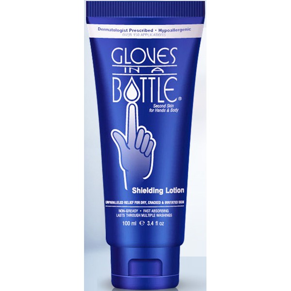 100ml【Gloves In A Bottle】 美國製造 瓶中隱形手套長效防護乳 護手霜 全身可用