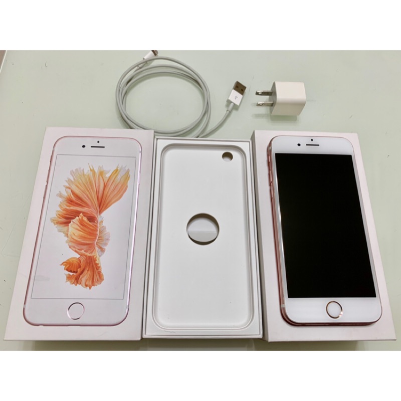iPhone 6S 64G 4.7吋 玫瑰金 空機 二手機