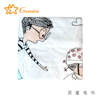 【双星毛巾Gemini】歡憶童年紗布包被｜童包巾｜童被 新生兒被｜紗布包被