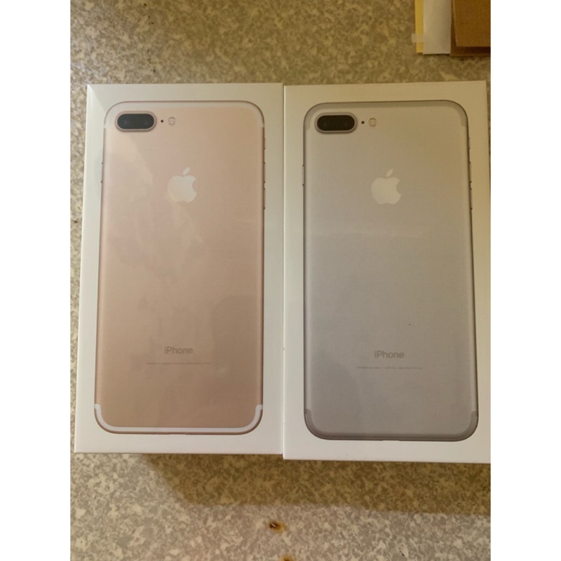 全新未拆台灣公司貨Apple iPhone 7 plus 128GB 5.5吋玫瑰金色/金色/銀色/黑色