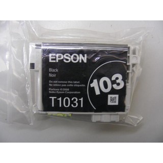 裸裝 EPSON 103 T1031 原廠黑色 T40W/TX510/TX550W/TX610FW