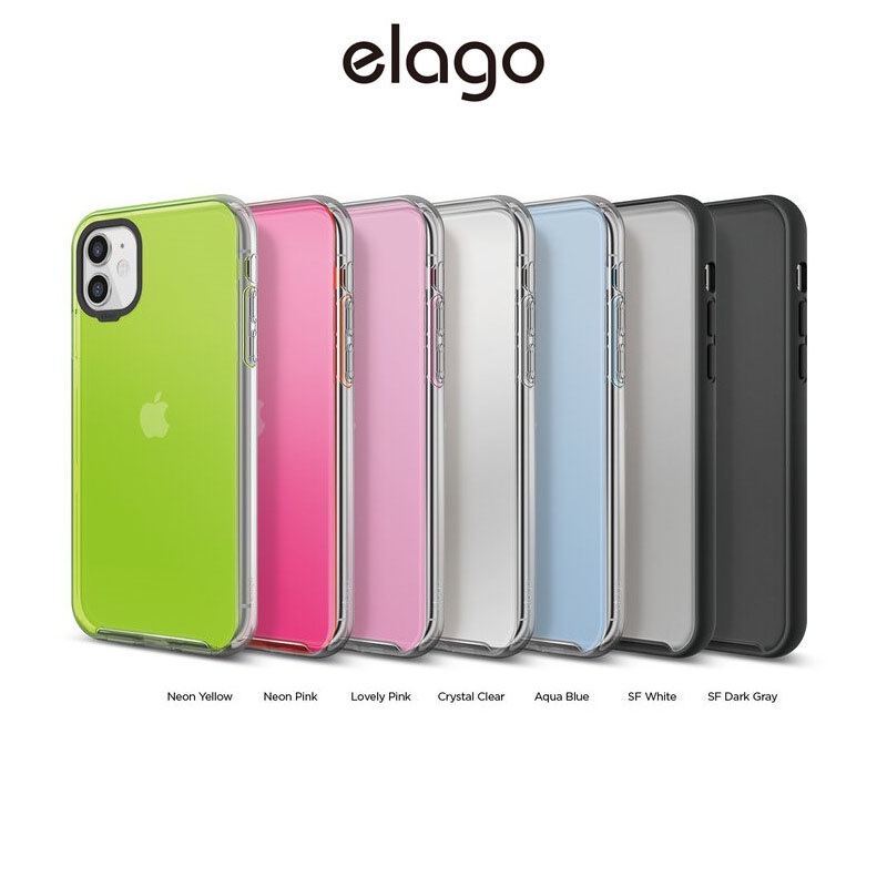 [elago] Hybrid 透明手機保護殼 (適用 iPhone 11)