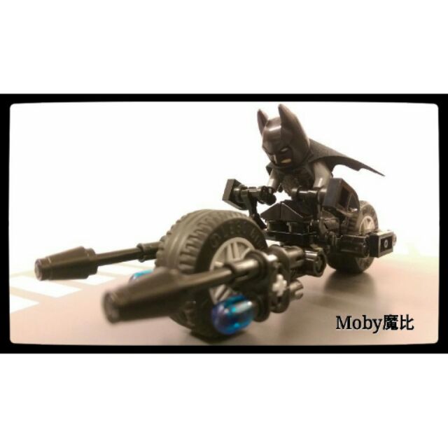 全新 LEGO樂高 Batman蝙蝠俠黑暗騎士蝙蝠重機車 MOC