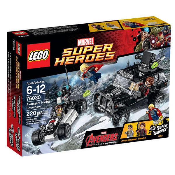 LEGO 樂高 超級英雄系列 76030 復仇者聯盟 vs 九頭蛇