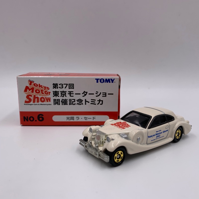 Tomica 東京車展 No.6 MITSUOKA LE-SEYDE 舊藍標