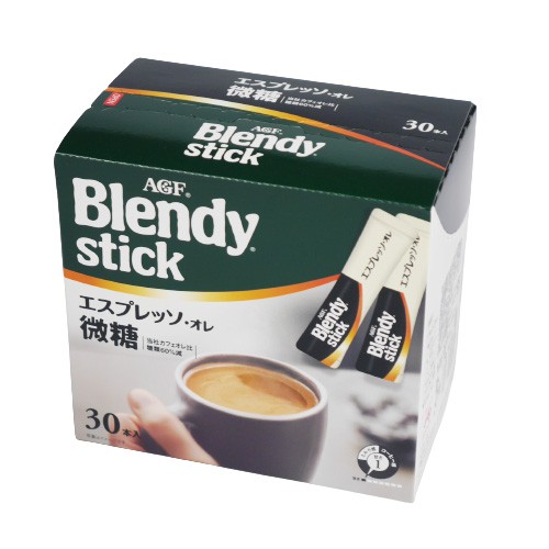 ［南榮商號］日本 AGF Blendy Stick 即溶咖啡（義式濃縮 微糖 黑/歐蕾 綠）