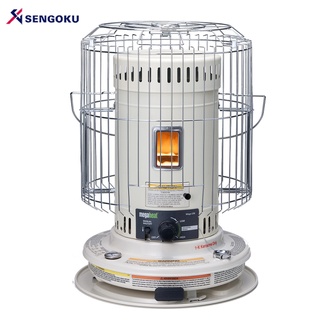 日本千石SENGOKU古典圓筒煤油暖爐(大功率歐美款) CV-23KW/H白/黑公司貨