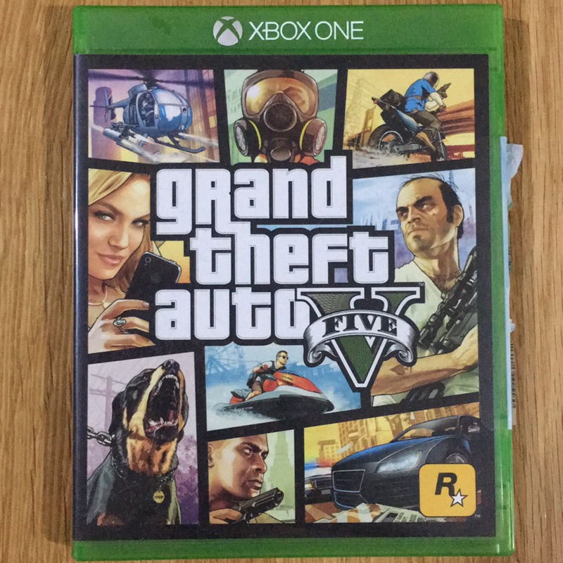 ［XBOX ONE] 二手Grand Theft Auto Five; GTA5; 俠盜獵車手5