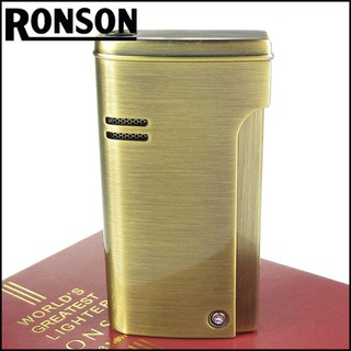 ☆福星煙具屋☆全新【RONSON】RONJET系列-瓦斯噴射打火機-黃銅款 NO.R29-0001