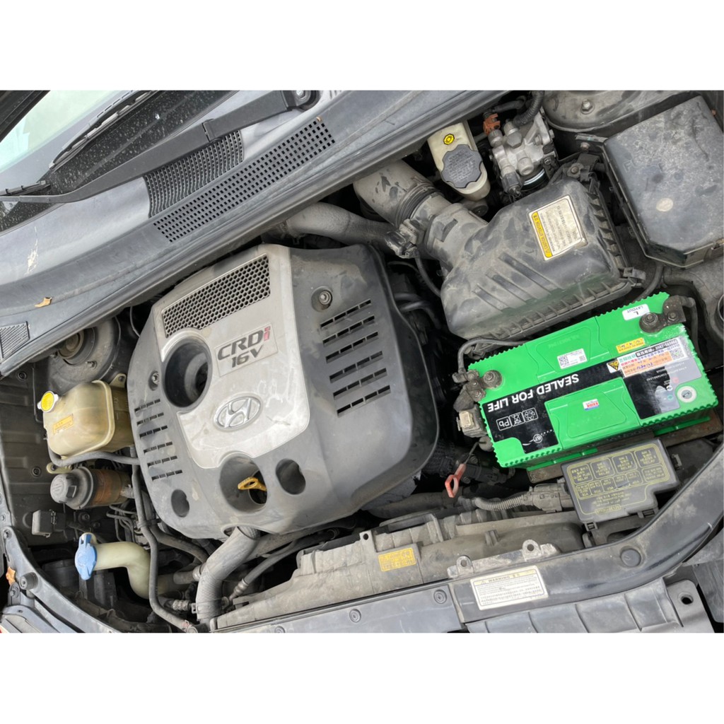 ☼ 台中電池達人 ► EXIDE 黑豹電池 95D31L 超音速 HYUNDAI Tucson MK1 技師安裝檢測更換