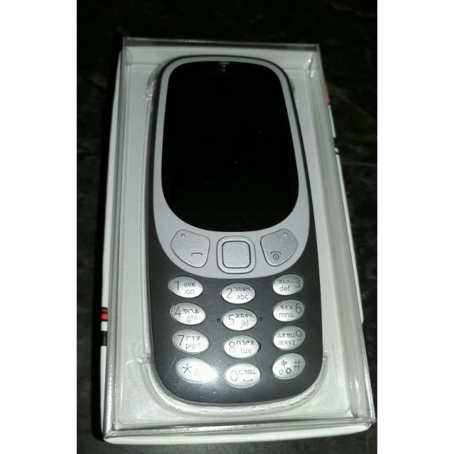Nokia 3310 3G版(2017)直立式經典手機 中文按鍵