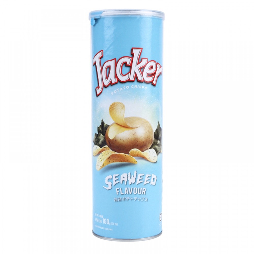 馬來西亞 進口 傑克 JACKER 薯片 洋芋片 海苔味 160G 市價69元