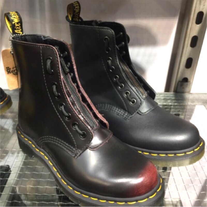 dr martens front zip