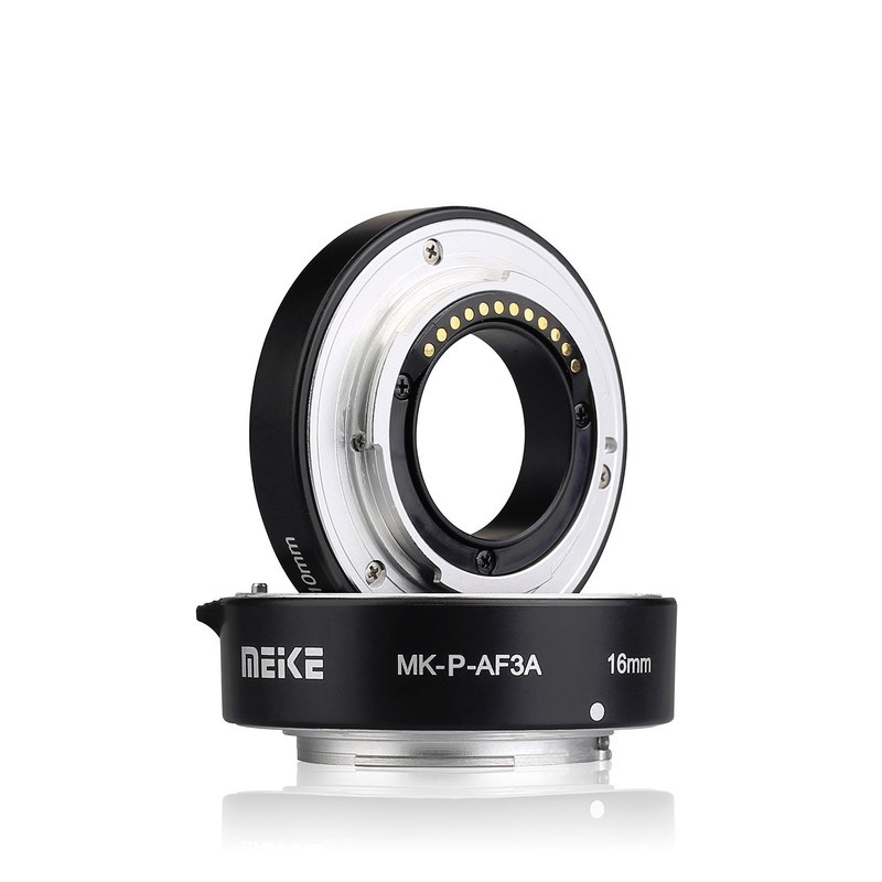 【I攝影】Meike 美科 MK-P-AF3A M4/3 Panasonic M43 微距 近攝接環 接寫環 金屬版